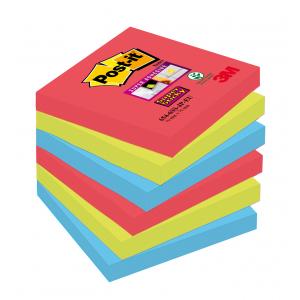 Bločky Post-it Super Sticky `Bora Bora` 76x76mm
