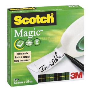 Lepiaca páska Scotch Magic v krabičke 12mm x 33m