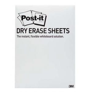 Post-it Super Sticky Dry Erase 15 listov, 27,9 cm x 39,0 cm