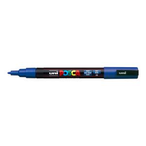 Popisovač uni POSCA PC-3M modrý