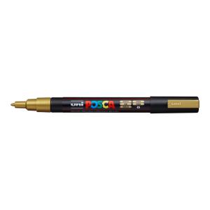 Popisovač uni POSCA PC-3M zlatý