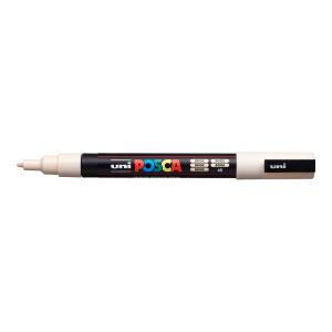 Popisovač uni POSCA PC-3M béžový