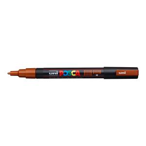 Popisovač uni POSCA PC-3M bronzový