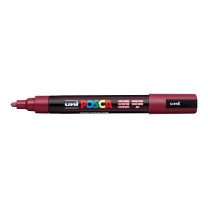 Popisovač uni POSCA PC-5M bordový