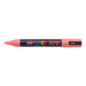 Popisovač uni POSCA PC-5M koralovoružový