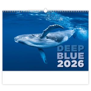Nástenný kalendár Deep Blue 45 x 31,5 cm 2026
