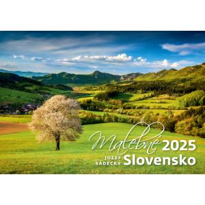 Nástenný kalendár Malebné Slovensko 2024