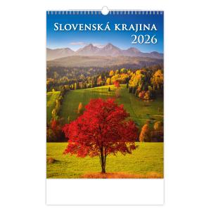 Nástenný kalendár Slovenská Krajina 31,5 x 45 cm 2026