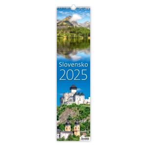 Nástenný kalendár Slovensko - viazanka 2024