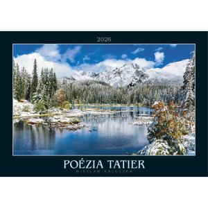 Nástenný kalendár 48,5 x 34 cm Poézia Tatier 2026