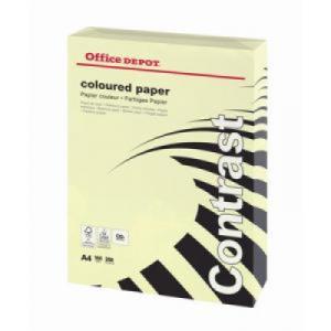 Farebný papier Office Depot Contrast A4 lososová 160 g, 250 listov