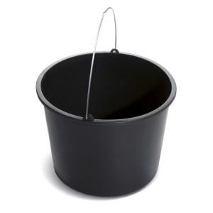 Vedro plastové stavebné 12 l, čierne