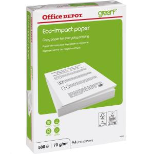 Kopírovací papier Office Depot Eco-impact A4, 70g, 500 hárkov, CIE 161