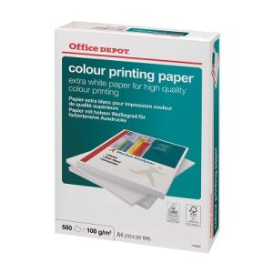 Papier Office Depot Colour Printing, A4,100g