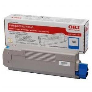 Toner OKI 43872307 pre C5650/C5750 cyan (2.000 str.)
