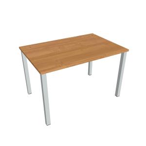 Pracovný stôl Uni, 120x75,5x80 cm, jelša/sivá