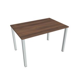 Pracovný stôl Uni, 120x75,5x80 cm, orech/sivá