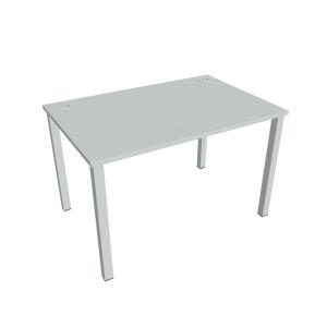 Pracovný stôl Uni, 120x75,5x80 cm, sivá/sivá