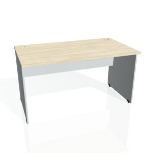 Pracovný stôl Gate, 140x75,5x80 cm, agát/sivý