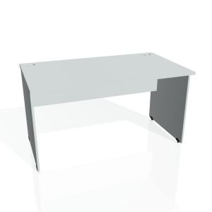 Pracovný stôl Gate, 140x75,5x80 cm, sivý/sivý