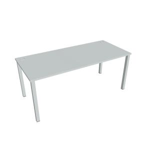 Pracovný stôl Uni, 180x75,5x80 cm, sivá/sivá