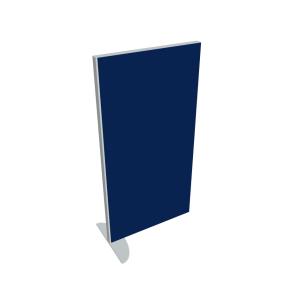 Priečkový paraván Akustik, 60x118 cm, modrý