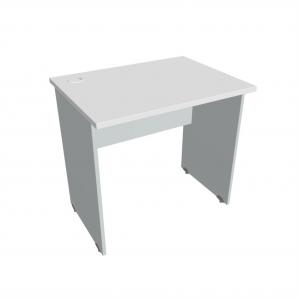 Pracovný stôl Gate, 80x75,5x60 cm, biely/sivý