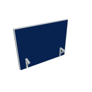 Paraván na hranu stola Akustik, 80 cm, modrý
