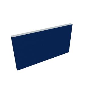 Paraván na plochu stola Akustik, 80 cm, modrý