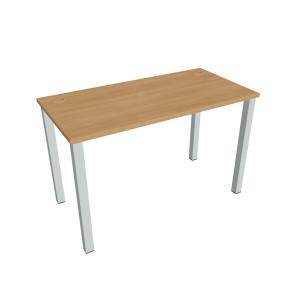 Pracovný stôl Uni, 120x75,5x60 cm, dub/sivá