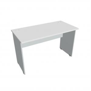 Pracovný stôl Gate, 120x75,5x60 cm, biely/sivý