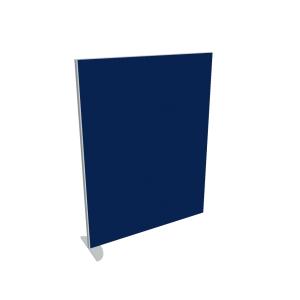 Priečkový paraván Akustik, 120x156,5 cm, modrý