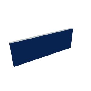 Paraván na plochu stola Akustik, 120 cm, modrý