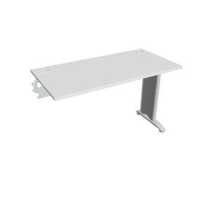 Pracovný stôl Flex, 120x75,5x60 cm, biely/kov