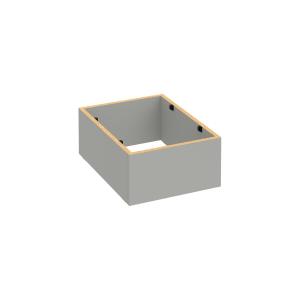 Sokel pod kontajner Hobis, sivý/sivý