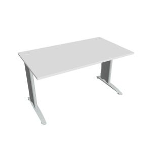 Pracovný stôl Flex, 140x75,5x80 cm, biely/kov