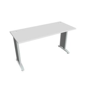 Pracovný stôl Flex, 140x75,5x60 cm, biely/kov