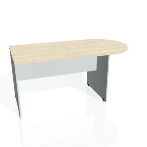 Doplnkový stôl Gate, 160x75,5x80 cm, agát/sivá