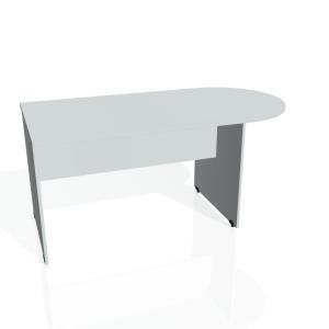 Doplnkový stôl Gate, 160x75,5x80 cm, sivá/sivá