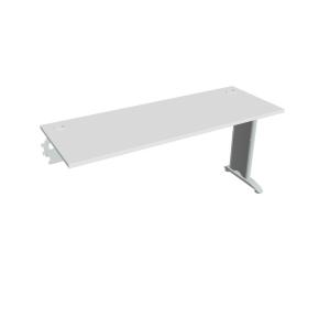 Pracovný stôl Flex, 160x75,5x60 cm, biely/kov