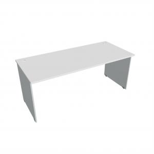 Pracovný stôl Gate, 180x75,5x80 cm, biely/sivý