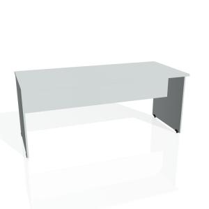 Rokovací stôl Gate, 180x75,5x80 cm, sivá/sivá