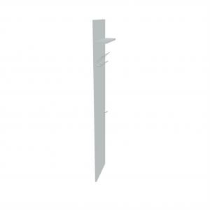 Vešiaková stena Hobis, 185 cm, sivá