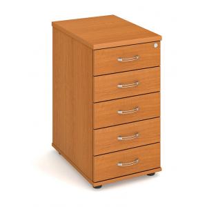 Kontajner 5-zásuvkový naprieč 60cm čerešňa