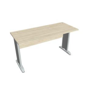 Pracovný stôl Cross, 140x75,5x60 cm, agát/kov