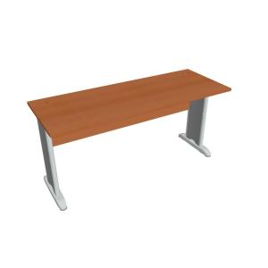 Pracovný stôl Cross, 160x75,5x60 cm, čerešňa/kov