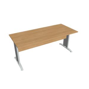 Rokovací stôl Cross, 180x75,5x80 cm, dub/kov