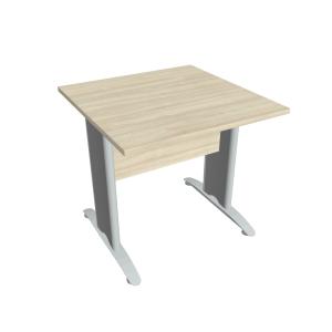 Rokovací stôl Cross, 80x75,5x80 cm, agát/kov