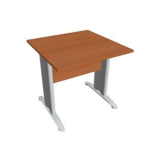 Rokovací stôl Cross, 80x75,5x80 cm, čerešňa/kov