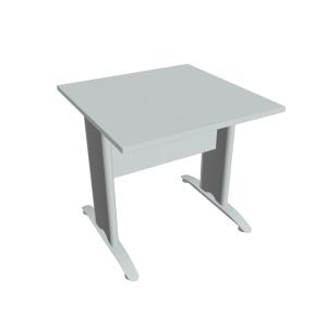 Rokovací stôl Cross, 80x75,5x80 cm, sivý/kov